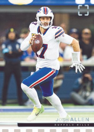 2025 Panini Photogenic Football Base Josh Allen MOCK UP