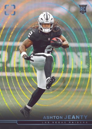 2025 Panini Photogenic Football Base Rookies Black Ashton Jeanty MOCK UP