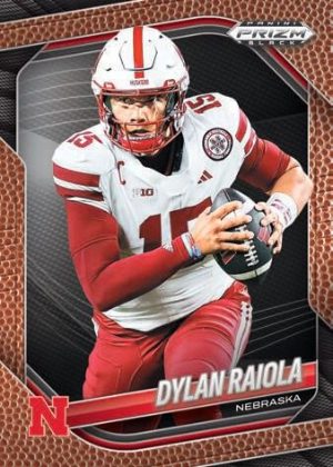 2025 Panini Prizm Black Football Base Prospects Dylan Raiola MOCK UP