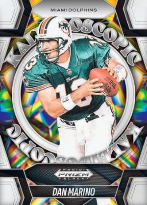 2025 Panini Prizm Black Football Kaleidoscopic Dan Marino MOCK UP