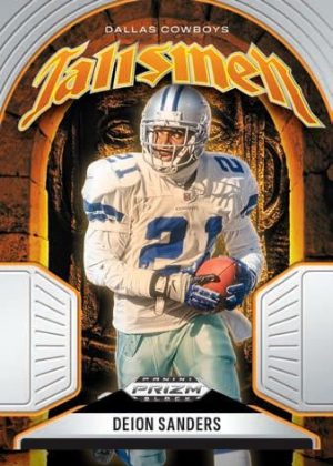 2025 Panini Prizm Black Football Talisman Deion Sanders MOCK UP