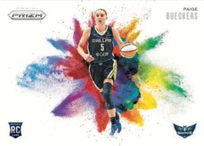 2025 Panini Prizm WNBA Color Blast Paige Bueckers MOCK UP