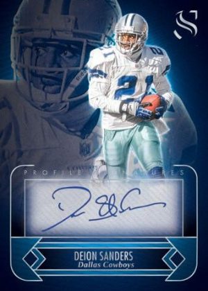 2025 Panini Silhouette Football Prolific Signatures Deion Sanders MOCK UP