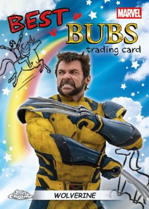 2025 Topps Chrome Deadpool Best Bubs Wolverine MOCK UP 2025 Topps Chrome Deadpool Best Bubs Wolverine MOCK UP