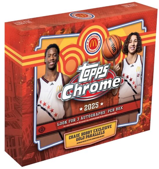 2025 Topps Chrome McDonalds All-American Basketball