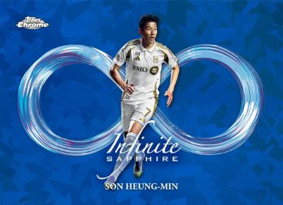 2025 Topps Chrome Sapphire MLS Infinite Sapphire Son Heung-min MOCK UP