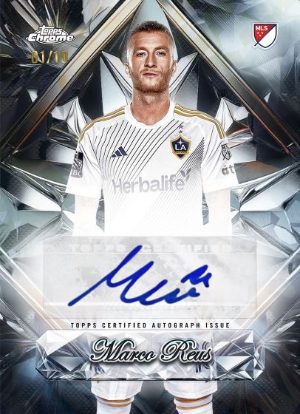 2025 Topps Chrome Sapphire MLS Sapphire Selections Auto Marco Reus MOCK UP