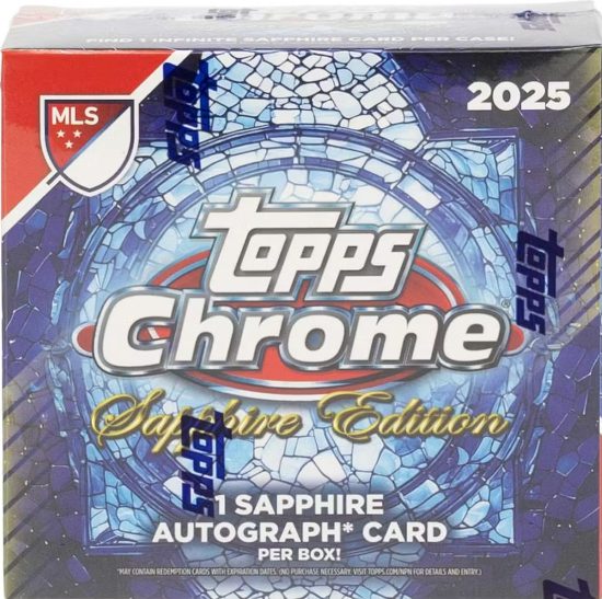 2025 Topps Chrome Sapphire MLS