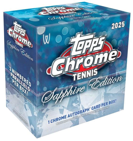 2025 Topps Chrome Sapphire Tennis