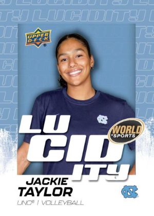 2025 Upper Deck World of Sports Volume 2 Lucidity Jackie Taylor MOCK UP