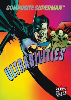2026 Fleer Ultra Superman Ultrabilities Composite Superman MOCK UP