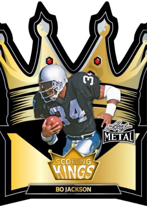 2026 Leaf Metal Football Scoring Kings Bo Jackson MOCK UP