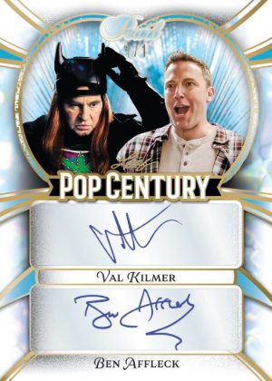 2026 Leaf Metal Pop Century Pearl Signatures 2 Val Kimer, Ben Afleck MOCK UP 2026 Leaf Metal Pop Century Pearl Signatures 2 Val Kimer, Ben Afleck MOCK UP