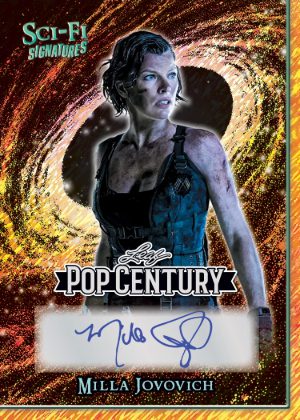2026 Leaf Metal Pop Century Sci-Fi Sigs Milla Jovovich MOCK UP 2026 Leaf Metal Pop Century Sci-Fi Sigs Milla Jovovich MOCK UP