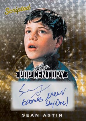 2026 Leaf Metal Pop Century Scripted Auto Sean Astin MOCK UP 2026 Leaf Metal Pop Century Scripted Auto Sean Astin MOCK UP