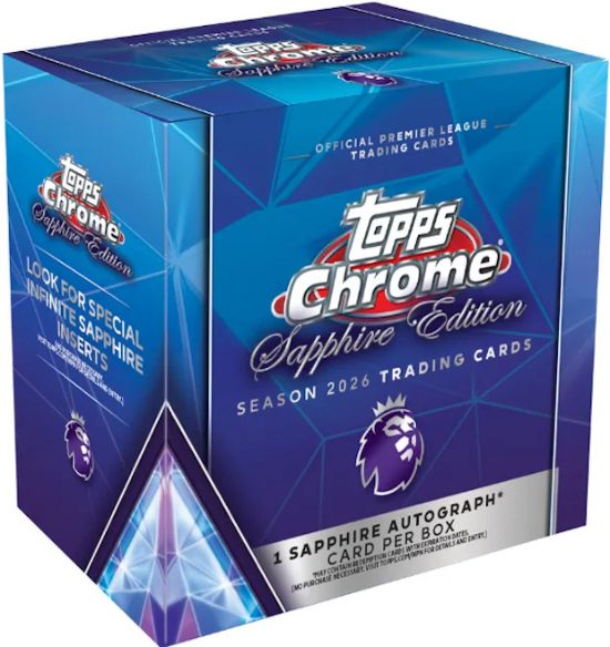 2026 Topps Chrome Sapphire Premier League