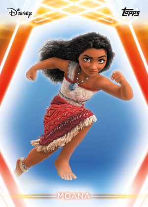 2026 Topps Disney Neon Base Moana MOCK UP 2026 Topps Disney Neon Base Moana MOCK UP