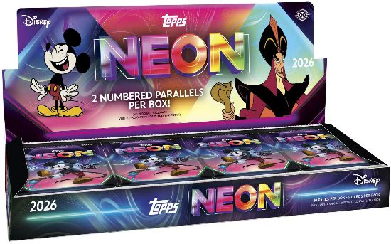 2026 Topps Disney Neon