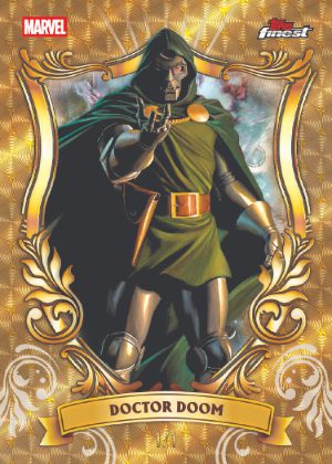2026 Topps Finest Fantastic Four 65th Anniversary Base Common SuperFractor Doctor Doom MOCK UP 2026 Topps Finest Fantastic Four 65th Anniversary Base Common SuperFractor Doctor Doom MOCK UP