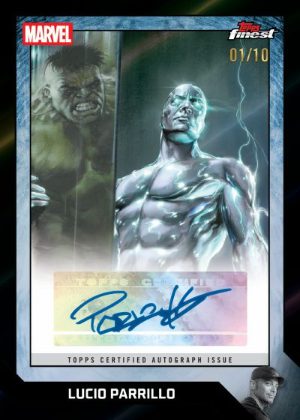 2026 Topps Finest Fantastic Four 65th Anniversary Comic Book Artist Auto Lucio Parrillo MOCK UP 2026 Topps Finest Fantastic Four 65th Anniversary Comic Book Artist Auto Lucio Parrillo MOCK UP