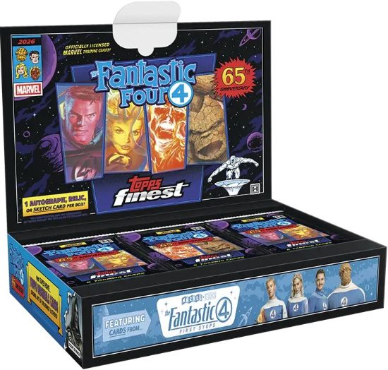 2026 Topps Finest Fantastic Four 65th Anniversary