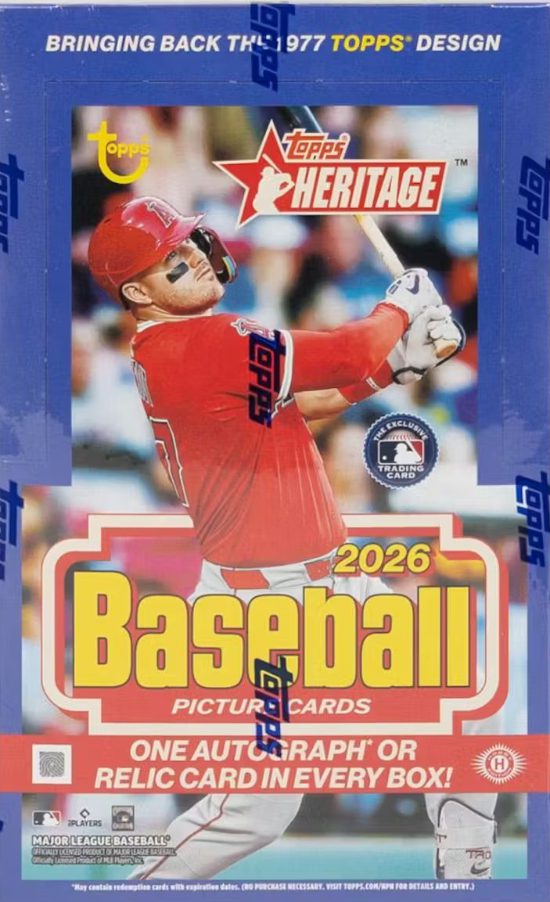 2026 Topps Heritage Baseball