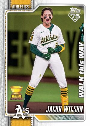 2026 Topps Series 1 Celebration Mega Box Base Walk This Way Variation Jacob Wilson MOCK UP 2026 Topps Series 1 Celebration Mega Box Base Walk This Way Variation Jacob Wilson MOCK UP