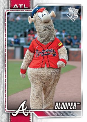 2026 Topps Series 1 Celebration Mega Box Mascots Blooper MOCK UP 2026 Topps Series 1 Celebration Mega Box Mascots Blooper MOCK UP