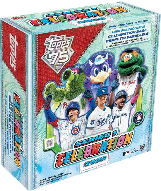 2026 Topps Series 1 Celebration Mega Box