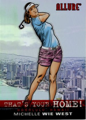 2026 Upper Deck Allure Gold Thats Your HOME Michelle Wie West