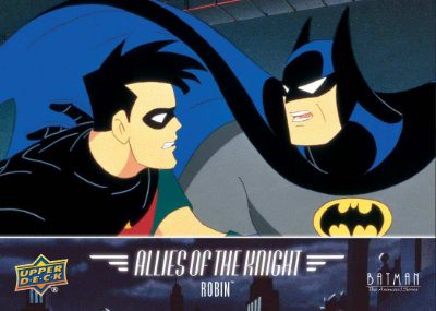 2026 Upper Deck Batman The Animated Series Allies of the Bat Robin MOCK UP