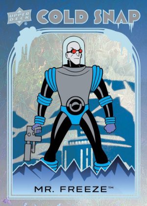 2026 Upper Deck Batman The Animated Series Cold Snap Mr Freeze MOCK UP