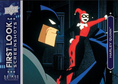 2026 Upper Deck Batman The Animated Series First Look Screenshots Harley Quinn MOCK UP