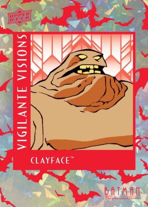 2026 Upper Deck Batman The Animated Series Vigilante Visions Clayface MOCK UP