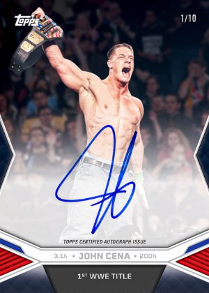Base Auto John Cena MOCK UP