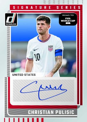 2025-26 Donruss Road to FIFA World Cup 26 Signature Series Christian Pulisic MOCK UP