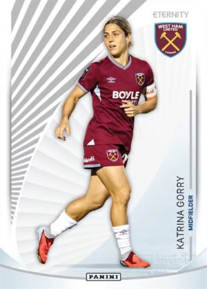 2025-26 Panini Eternity Women's Super League Soccer Base Katrina Gorry MOCK UP