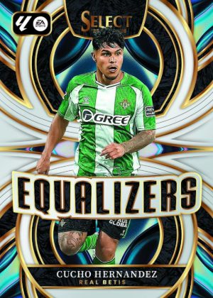 2025-26 Panini Select La Liga Equalizers Cucho Hernandez MOCK UP