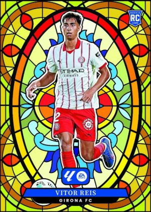 2025-26 Panini Select La Liga Stained Glass Vito Reis MOCK UP