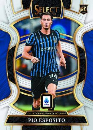 2025-26 Panini Select Serie A Soccer Base Terrace Pio Esposito MOCK UP