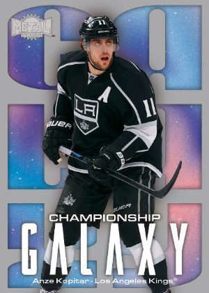 2025-26 SkyBox Metal Universe Hockey Championship Galaxy Anze Kopitar MOCK UP 2025-26 SkyBox Metal Universe Hockey Championship Galaxy Anze Kopitar MOCK UP