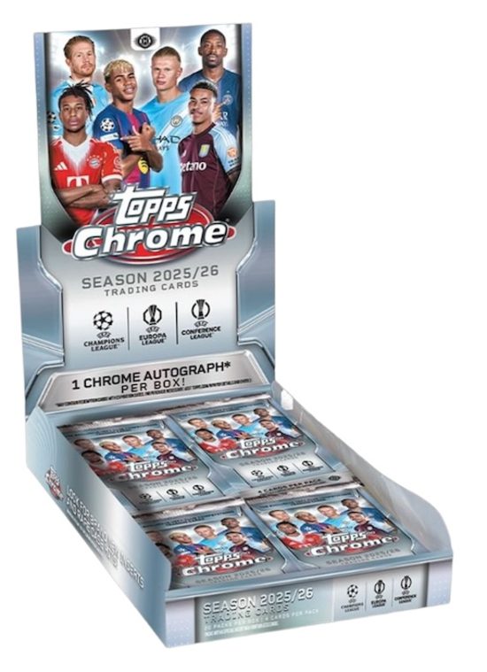 2025-26 Topps Chrome UEFA Club Competitions Soccer