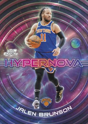 2025-26 Topps Cosmic Chrome Basketball Hypernova Jalen Brunson MOCK UP 2025-26 Topps Cosmic Chrome Basketball Hypernova Jalen Brunson MOCK UP
