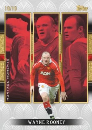 2025-26 Topps Palatial Manchester United Montage Moments Wayne Rooney MOCK UP