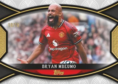 2025-26 Topps Palatial Manchester United Stretford End Ovation Bryan Mbeumo MOCK UP