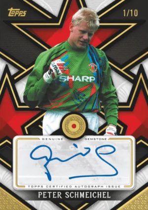 2025-26 Topps Palatial Manchester United Twilight Treasures Auto Relics Peter Schmeichel MOCK UP