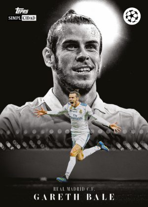 2025-26 Topps Simplicidad UEFA Base Exaltación Gareth Bale MOCK UP