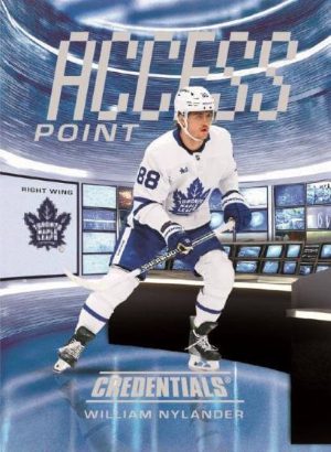 2025-26 Upper Deck Credentials Hockey Access Point William Nylander MOCK UP