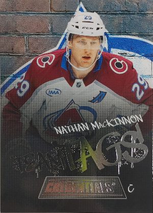 2025-26 Upper Deck Credentials Hockey Team Tags Nathan MacKinnon