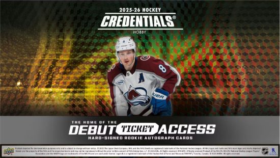 2025-26 Upper Deck Credentials Hockey